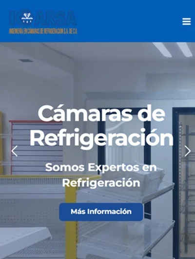 Proyecto de diseño y desarrollo web para Grupo Icarsa